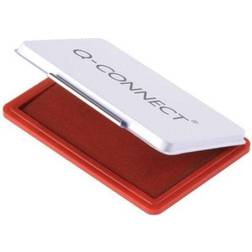 Q-CONNECT Cuscinetto per timbri 11x7 cm rosso KF25212