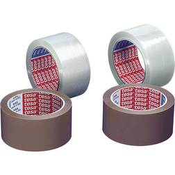 TESA PP packing tape, tesaÂ 4024 professional, pack of 72 rolls, transparent