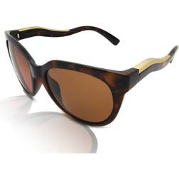 Serengeti 8573 Lia Shiny Red Tortoise/Gold