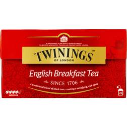 Twinings English Breakfast Tea 25 stk.