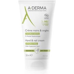 A-Derma Original Care Fuktgivande hand- nagelkräm hyaluronsyra 50ml