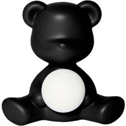 Qeeboo Teddy Girl LED Lamp Black Natlampe