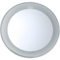 Tweezerman LED Lighted 15x Magnifying Mirror - Zilver