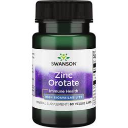 Swanson HEALTH ZINC OROTATE 60 stk