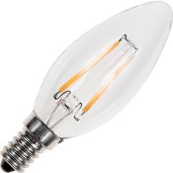 LED Kerzenlampe E14 2W Dimmbar