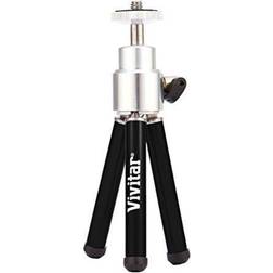 Vivitar 6" Mini Tripod, Black/Silver