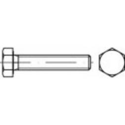 Toolcraft TO-5435919 Sekskantsskruer M12 55 mm Udvendig sekskant ISO 8676 Stål Galvaniseret 100 stk