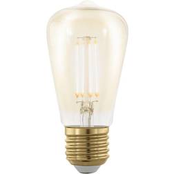 Eglo Ledfilamentlamp St48 Amber E27 4w Geel