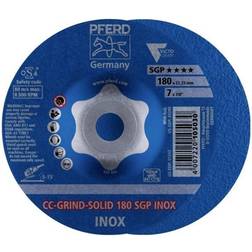 Pferd CC-GRIND-SOLID 180 SGP INOX, Slibehjul, Metal, 8500