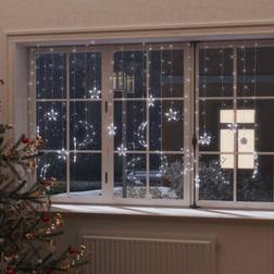 vidaXL Fairy Lights Lyskæder Stjerne og Måne 345 LED'er Kold Hvid Lyskæde