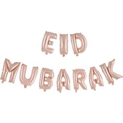 Ballonguirlande Eid Mubarak Roséguld