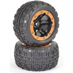 FTX Tracer Truggy Wheel/Tyres Complete (Pr)