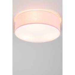 Glow Pink Diffused Ceiling Flush Light