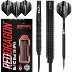 Red Dragon Razor Edge Black Steel Tip Tungsten Darts Professional 26g