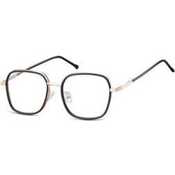 SmartBuy Collection Miesten Neliö Full rim TR90 Musta Sinisen Valon Suodatin