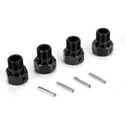 Losi Wheel Hex Black & Pin (4) MTXL Z-LOS252050