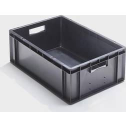 Euroback Waldo ESD Plastkasse 600 x 400 x 210 mm 2 stk/pk