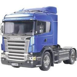 Tamiya 56318 1:14 Scania R470 Highline 4x2 BS, byggsats för montering, RC lastbil, fjärrstyrbar, lastbil, byggleksaker, modelltillverkning, hantverk