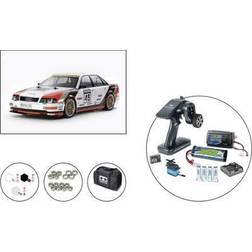 Tamiya Audi V8 Tourenwagen, Set Brushed 1:10 RC model car Electric Touring car Kit 2,4 GHz