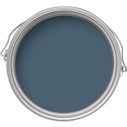 Farrow & Ball Modern Eggshell Stiffkey Metallfärg, Träfärg Blå 0.75L