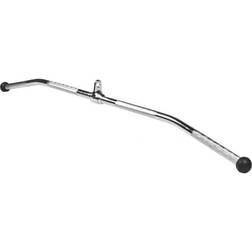 Gorilla Sports Lat Pulldown Bar Gummikugler 110cm Chrome 110 cm