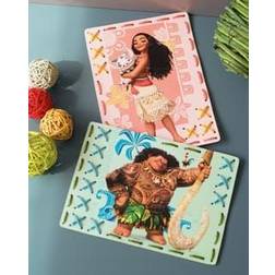 Vervaco Stickpackung Karten Vaiana 2-er Pack