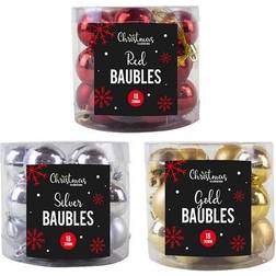 The Home Fusion Company 18 Small Baubles Christmas Tree Ornament