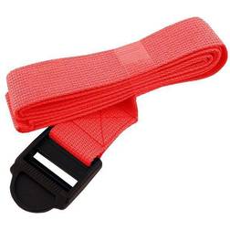 Softee Yoga Belt Red,Black 185 x 3.8 cm