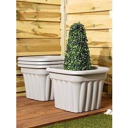 Wham Set Of 4 Vista 40Cm Round Planter