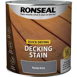 Ronseal Quick Drying Decking Stain Rocky Grey