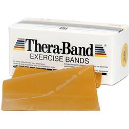 Theraband Resistance Bands, 6 Yard Roll Professional Latex Elastic Band For Upper Body, Lower Body, & Core Exercise, Physical Therapy, Pilates, At-Home Workouts, & Rehab, Gold, Max, Elite