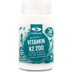 Healthwell Vitamin K2 200, 90 kapsler