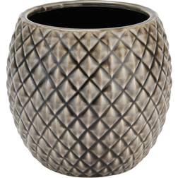 Hill Interiors Seville Collection Grey Diamond Planter