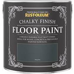 Rust-Oleum Chalky Floor Paint Deep Sea Floor Paint 2.5L