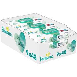 Pampers Aqua Pure Baby Wipes 432pcs