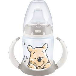 Nuk Leerfles Disney-Winnie de Poeh met temperatuurregelaar 150 ml beige