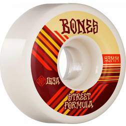 Bones Wheels STF Retros 103A V4 Wide 53mm Wheels white Uni