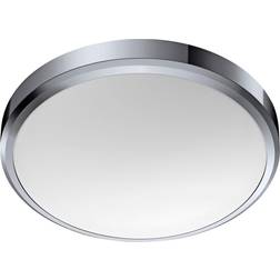 Philips LED Doris Chrome Ceiling Flush Light ∅ 31.3cm