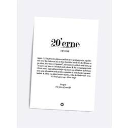 20'erne Definitions Plakat