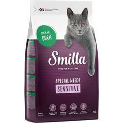 Smilla Adult Sensitive Eend Kattenvoer 2 x 4 kg