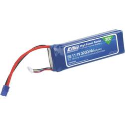 E-flite 11.1V 3200mAh 3S 30C LiPo Battery EC3, E-flite