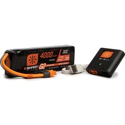 Spektrum Smart G2 Powerstage Air Bundle: 3S 4000mAh LiPo Battery S120 Charger, SPMXPSA300