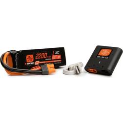 Spektrum Smart G2 Powerstage Air Bundle: 3S 2200mAh LiPo Battery S120 Charger, SPMXPSA200