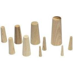 Plastimo Houten Pluggen Set of 9 5 Lengtes