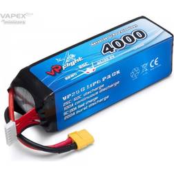 Minicars Vapex Li-Po Batteri 6S 22,2V 4000mAh 25C XT60-Kontakt, Vapex