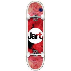 Jart Komplet Skateboard (Tie Dye) Rød/Hvid 7.87"