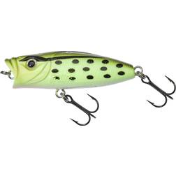 Gunki Hedora 43 Flydende Popper Yellow Frog