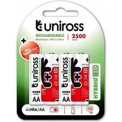 Uniross Uniross Uniross AA 2500 NiMh