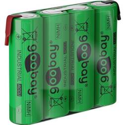 Pro 4x AA (Mignon) 2100 mAh PowerBank Grön 2100 mAh