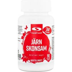 Healthwell Jern Skonsam, 90 kapsler 90 stk